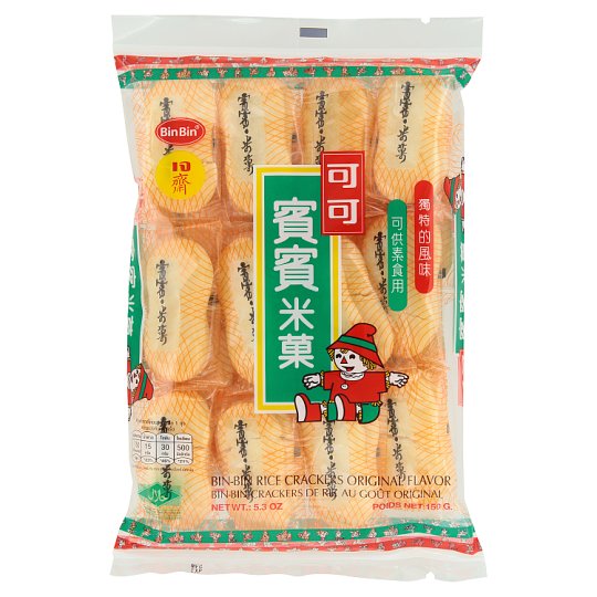 Ofiskita Bin Bin Rice Crackers Original Flavour 150G