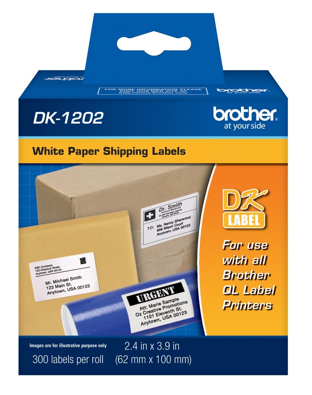 Ofiskita Brother Shipping/ File Folder/ Multi Purpose Labels (For QL